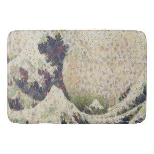Tapis De Bain La Grande Vague De Melon Honeydew Belle OEuvre D'A