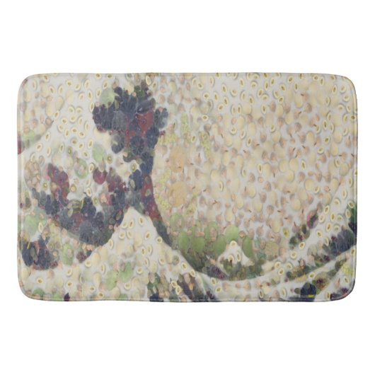 Tapis De Bain La Grande Vague De Melon Honeydew Belle OEuvre D'A (Devant)