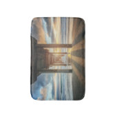 Tapis De Bain La Jolla, le pilier de Scripps au coucher du (Devant (Vertical))