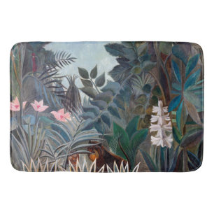 Tapis De Bain La jungle équatoriale