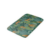 Tapis De Bain La jungle luxuriante du léopard (Angle)