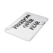 Tapis De Bain La liberté face à la peur (Angle)