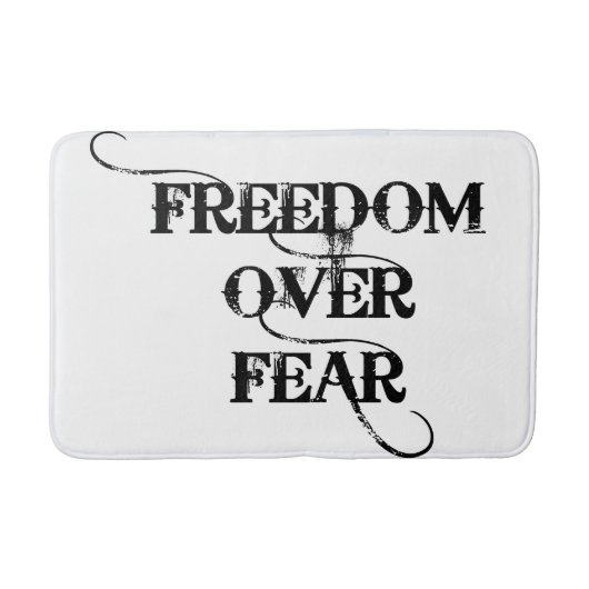Tapis De Bain La liberté face à la peur (Devant)