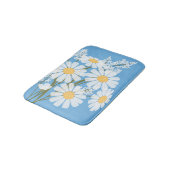 Tapis De Bain La marguerite blanche fleurit le bouquet sur le (Angle)