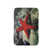 Tapis De Bain La Mer Rouge des poissons | d'étoile (Devant (Vertical))