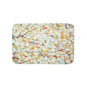 Tapis De Bain La mer Shell d'île de Sanibel échouent