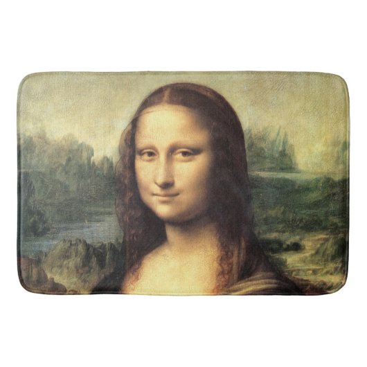 Tapis De Bain La Mona Lisa Leonardo da Vinci (Devant)