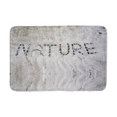 Tapis De Bain La nature dans l'océan de la plage de sable (Devant)