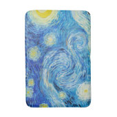 Tapis De Bain La nuit étoilée de Vincent Van Gogh (Devant (Vertical))