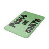 Tapis De Bain La Paix sur Terre Noël (Angle)