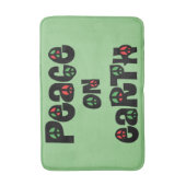 Tapis De Bain La Paix sur Terre Noël (Devant (Vertical))