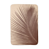 Tapis De Bain La palmette - brun foncé et se bronzent (Devant (Vertical))