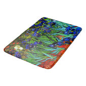Tapis De Bain La peinture populaire de Van Gogh, Irises, (Angle)