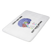 Tapis De Bain La perte de son esprit ne résoudra rien humour de (Angle)