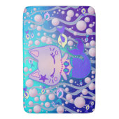 Tapis De Bain La Petite Sirène Kawaii Chat Mermaid (devant Vertical)