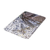 TAPIS DE BAIN LA PLAGE, ALGUES, EAU ET SABLE (Angle)