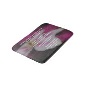 Tapis De Bain La prière du Seigneur Notre Père Clematis (Angle)