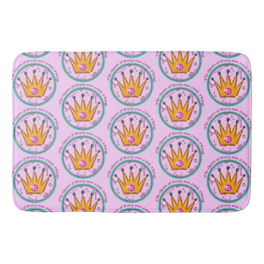 Tapis De Bain La reine de chaque petite chose (Devant)