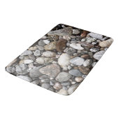 Tapis De Bain La rivière bascule des pavés ronds (Angle)