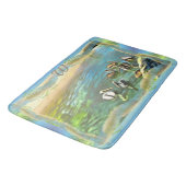 Tapis De Bain La rivière rencontre l'océan 0330 (Angle)