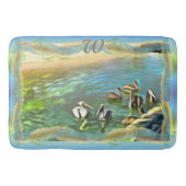 Tapis De Bain La rivière rencontre l'océan 0330 (Devant)