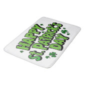 Tapis De Bain la Saint-Patrick, le jour de Patrick  (Angle)
