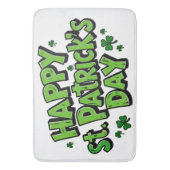 Tapis De Bain la Saint-Patrick, le jour de Patrick  (devant Vertical)