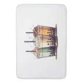 Tapis De Bain La vie est courte, buvez le boba (devant Vertical)