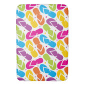 Tapis De Bain La vie est meilleure dans le motif de bascules (devant Vertical)