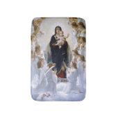 Tapis De Bain La Vierge aux anges par William Bouguereau (Devant (Vertical))