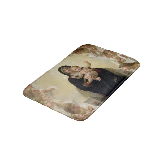 Tapis De Bain La Vierge avec Angels, 1900 (Angle)