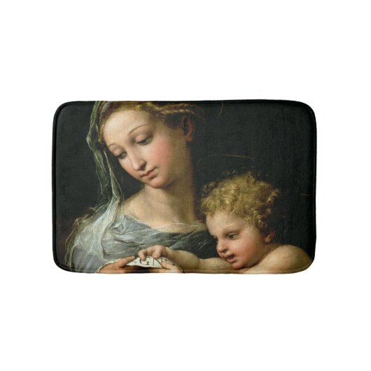 Tapis De Bain La Vierge du rose, c.1518 (Devant)