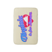 Tapis De Bain La Virginie est pour les amoureux (Devant (Vertical))