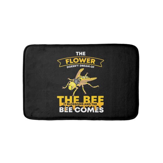 Tapis De Bain L'abeille vient (Devant)