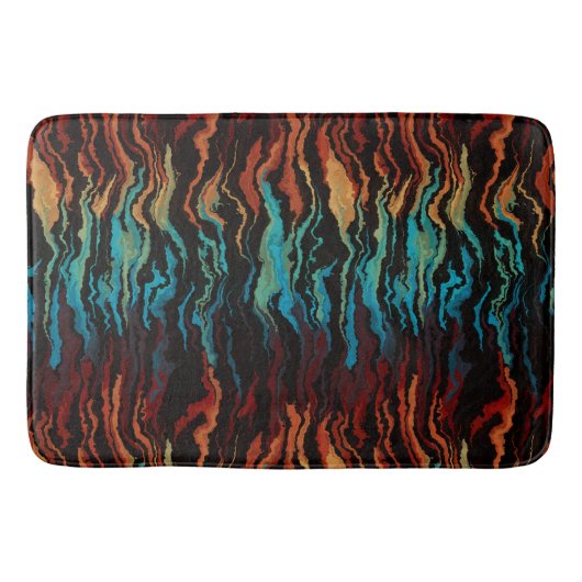 Tapis De Bain L'abstrait incendie (Devant)