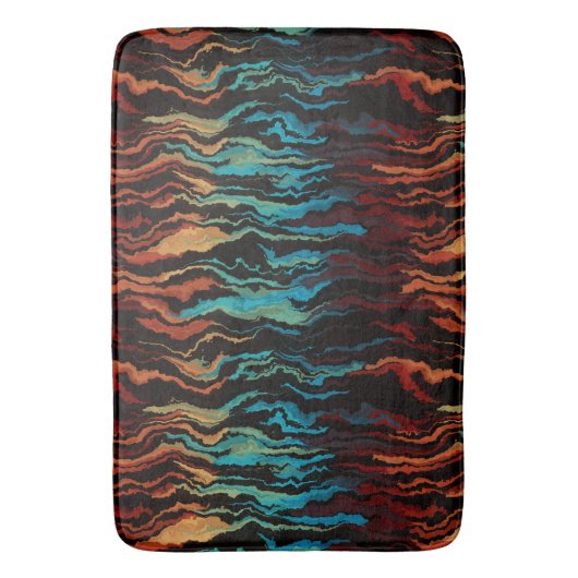 Tapis De Bain L'abstrait incendie (devant Vertical)