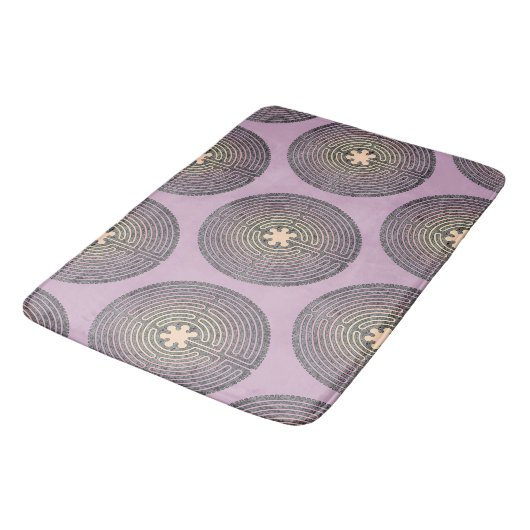 Tapis De Bain Labyrinthe (Angle)