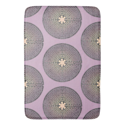 Tapis De Bain Labyrinthe (devant Vertical)
