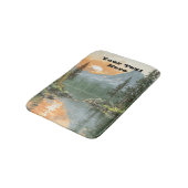 Tapis De Bain Lac au coucher de soleil (Angle)
