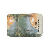 Tapis De Bain Lac au coucher de soleil (Devant)
