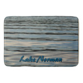 Tapis De Bain Lac Eau Beige Bleu Noir (Devant)