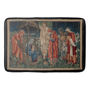 Tapis De Bain L'Adoration des Mages (par Edward Burne-Jones)