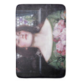 Tapis De Bain Lady and Roses, John William Waterhouse (devant Vertical)