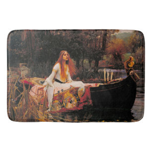Tapis De Bain Lady of Shalott Waterhouse Art