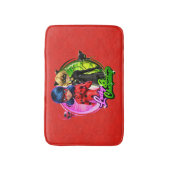 Tapis De Bain Ladybug & Cat Noir | Lucky & Charming (Devant (Vertical))