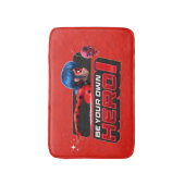 Tapis De Bain Ladybug et Tikki | Soyez Votre Propre Héros ! (Devant (Vertical))