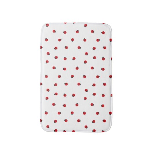 Tapis De Bain Ladybug Motif Bath Mat (Devant (Vertical))
