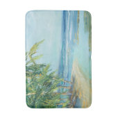 Tapis De Bain Lagon Côtier Bleu (Devant (Vertical))