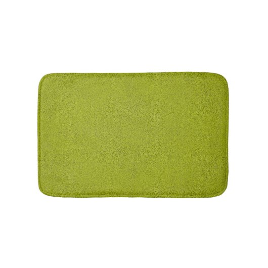 Tapis De Bain L'air de Snuggly Chartreuse Green Suede (Devant)