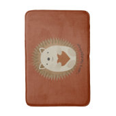 Tapis De Bain Laisse Hedgehug Hegehog (Devant (Vertical))